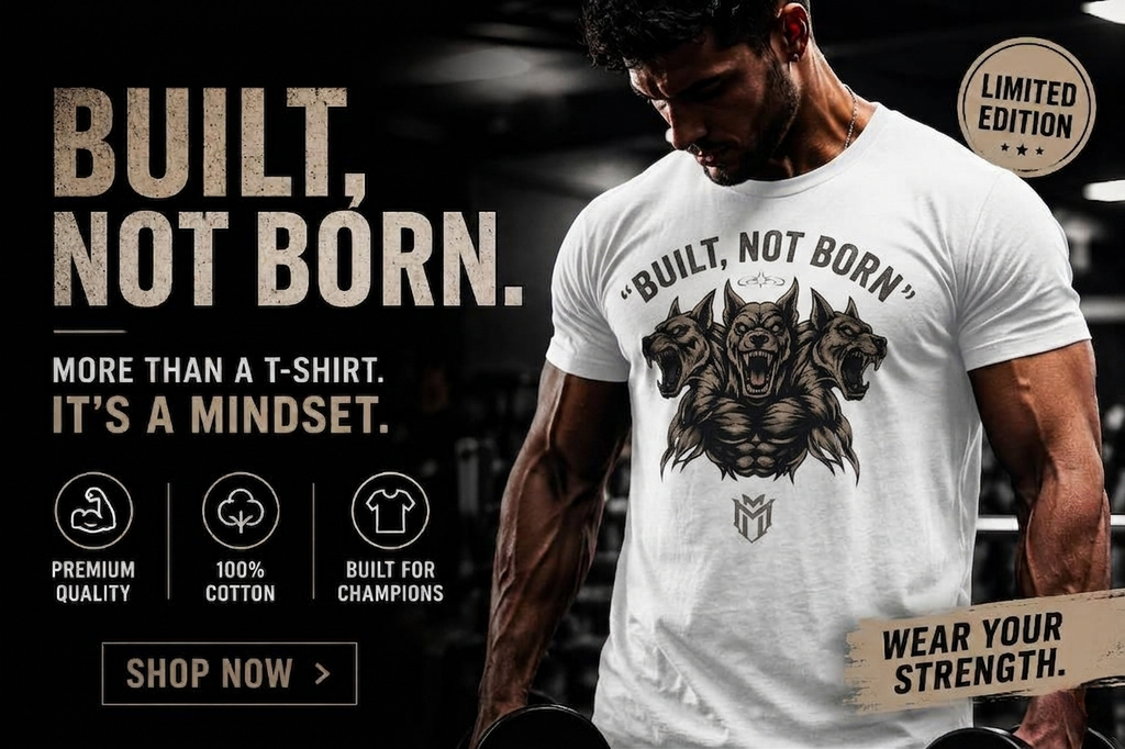 BUILT, NOT BORN, Unisex Classic Crew T-Shirt
