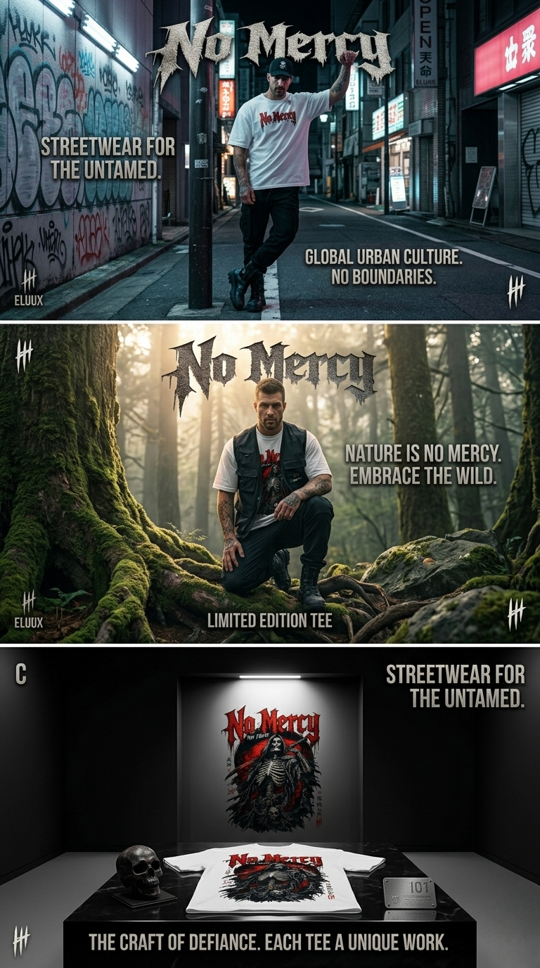 No Mercy Street Wear T-Shirt