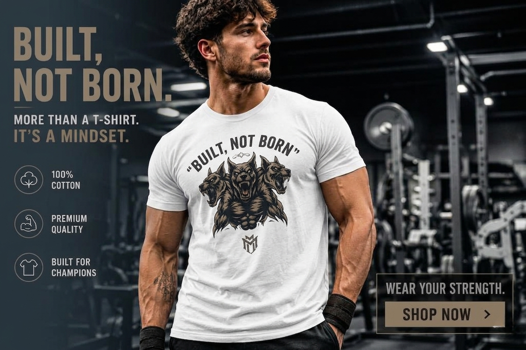 BUILT, NOT BORN, Unisex Classic Crew T-Shirt